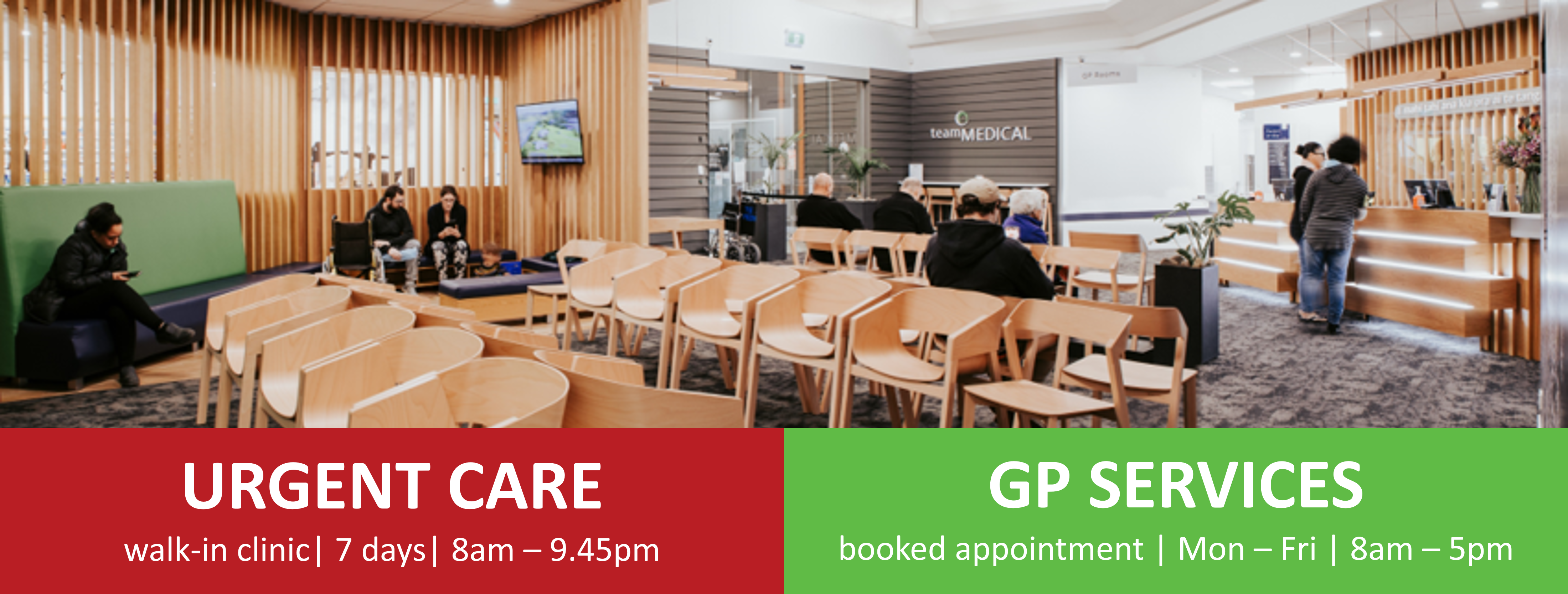 Team Medical Urgent Care GP Services Paraparaumu Kapiti Coast